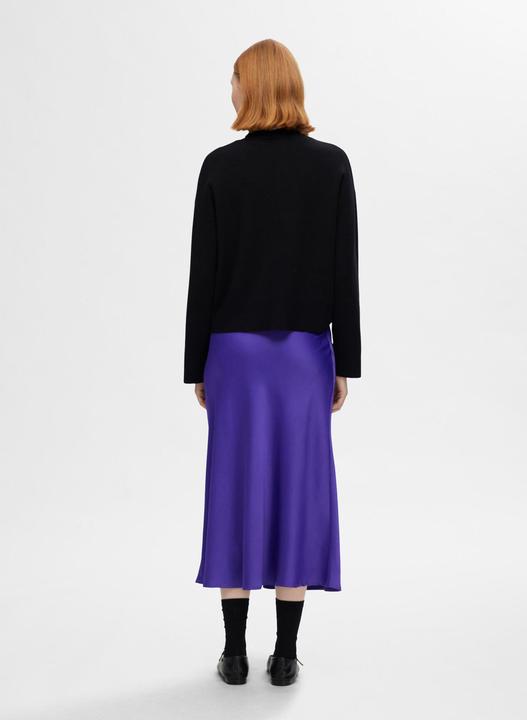 Actual product image Selected Femme Satin Midi Skirt (40)