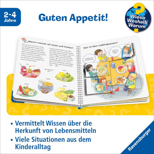 Productafbeelding Ravensburger Was essen wir? (Duits, Doris Rübel, 2015)