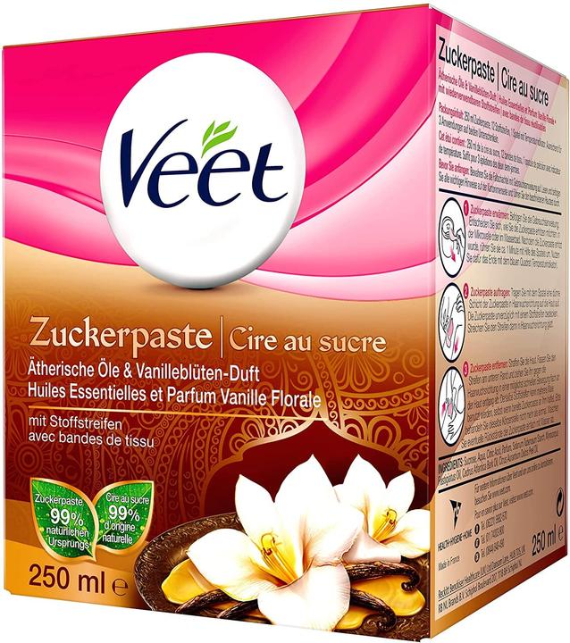 Immagine prodotto Veet 6er Pack Sugaring Zuckerpaste Vanilleblüte (1500 ml, 6 x, 438 g)