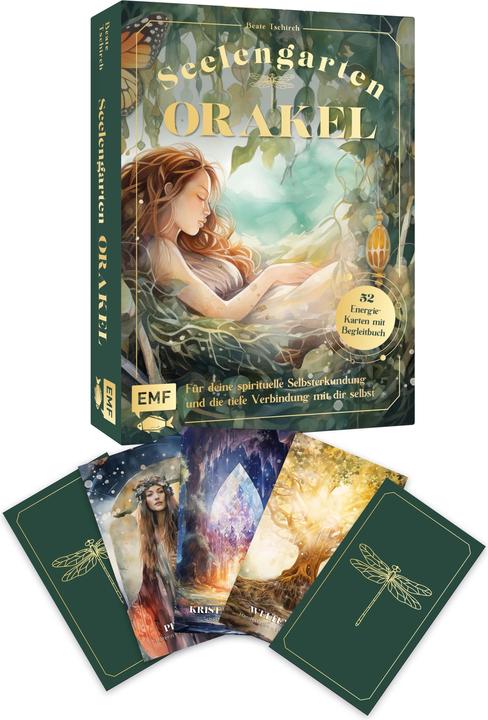 Produktbild Orakel-Karten-Set: Seelengarten | Für deine spirituelle Selbsterkundung und die tiefe Verbindung mit (Deutsch, Beate Tschirch, 2025)