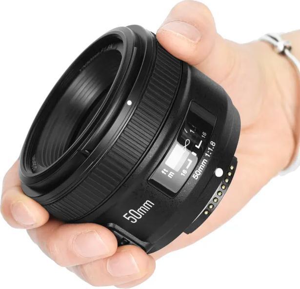 Productafbeelding Yongnuo Vaste brandpuntsafstand YN 50mm F/1.8 - Nikon F (Nikon F, Volledig formaat)