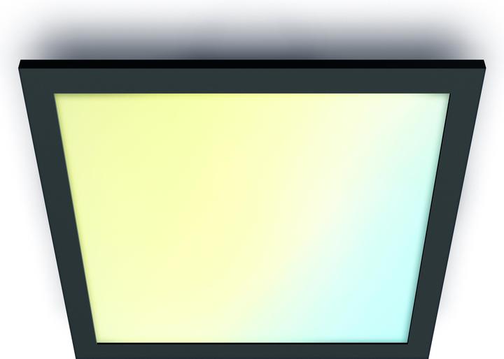 Immagine prodotto WiZ Plafoniera a pannello quadrata accordabile bianca 3400lm nera Confezione singola (3400 lm)