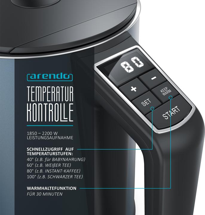 Produktbild Arendo Wasserkocher (1.50 l)