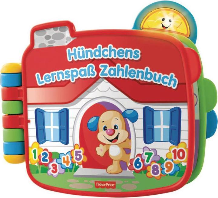 Actual product image Fisher-Price Learning fun doggie number book (FR) (French)