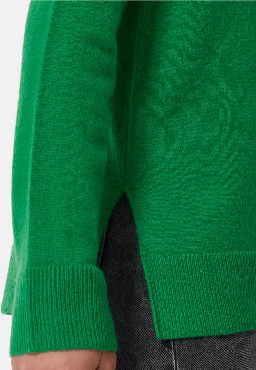 Produktbild Cash-Mere Kaschmir V-Ausschnitt Pullover mit Seitenschlitzen (L)