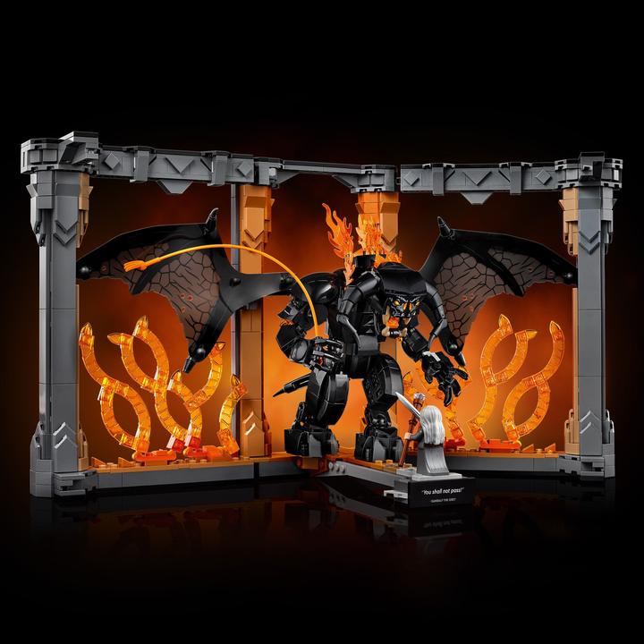 Actual product image LEGO The Lord of the Rings: Balrog™ bookend (10367, LEGO Lord of the Rings)