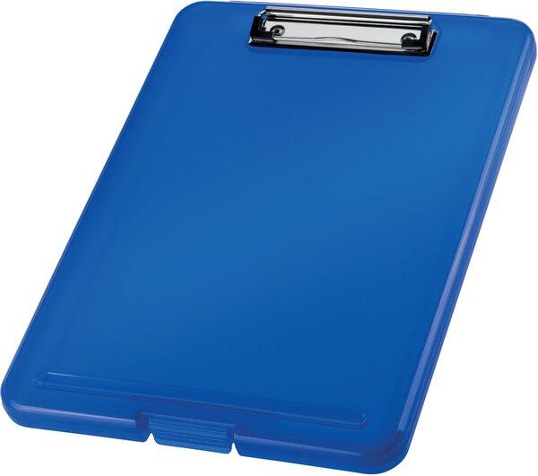 Maped Klemmbrett the clip H2532030 DIN A4 blau transluzent Kunststoff