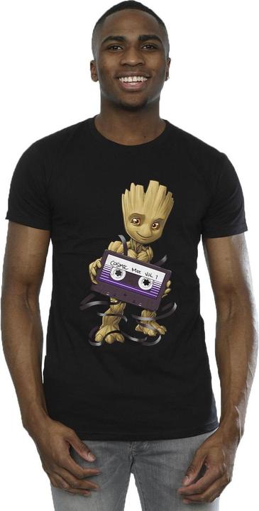 Produktbild Guardians Of The Galaxy Groot Cosmic Tape TShirt (4XL)