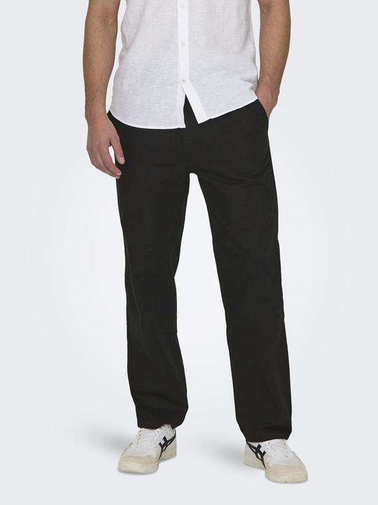 Produktbild Only & Sons Onssinus Loose 0007 Cot Lin Pant Noos (XS)