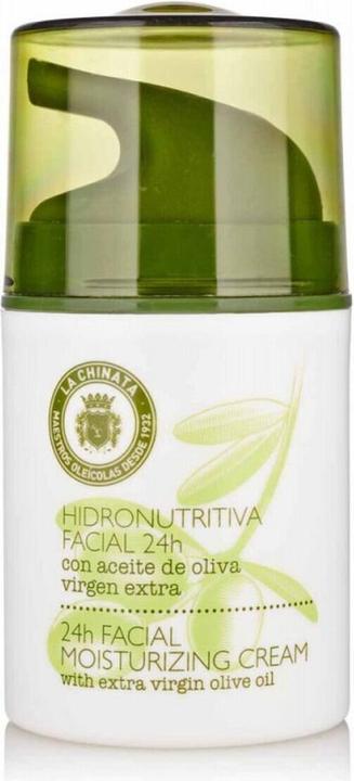 Actual product image La Chinata 24 H Facial Moisturizing Cream With Olive Oil 50 M (Cleansing lotion, 50 ml)