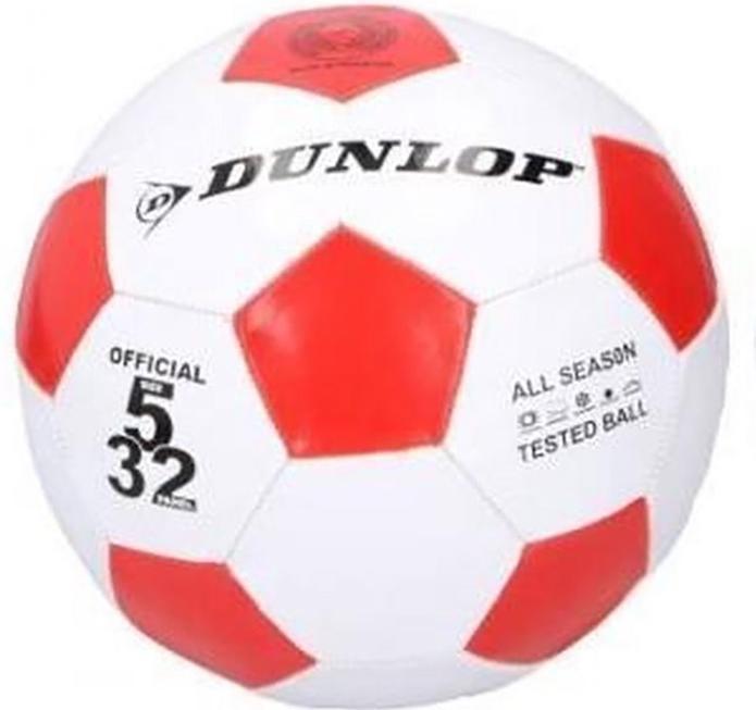 Dunlop - Fussballball Grösse 5 (Rot) (5)