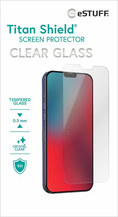 Actual product image eSTUFF ES501150 Mobile Phone Screen Protector Film Clear Screen Protector Film Apple (e) (1 Piece, Realme 12 Pro+, Apple iPhone 12)