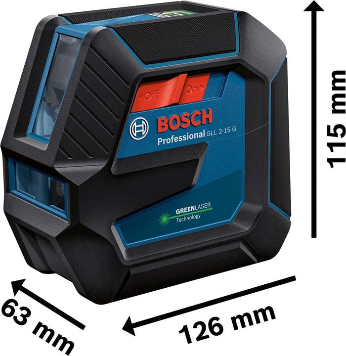 Immagine prodotto Bosch Professional GLL 2-15 G