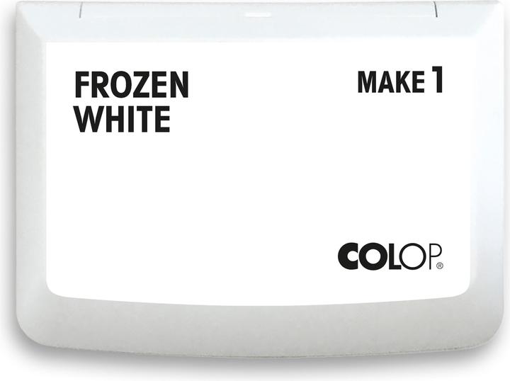 Produktbild Colop Stempelkissen Make1 frozen white
