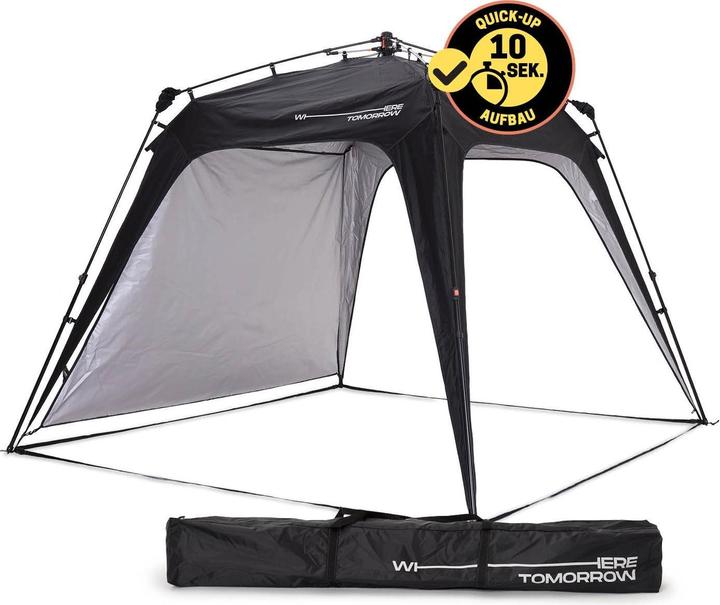 Produktbild Where Tomorrow Pavillon Pop Up - Schwarz, Anwendungsbereich: Outdoor (250 cm, 250 cm)