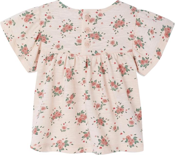 Produktbild Vertbaudet Bio-Kollektion: Mädchen Baby T-Shirt mit Blumenprint (68)