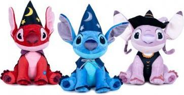 Actual product image Disney Peluche Halloween Stitch/Leroy/Angel con Suono 28cm (28 cm)