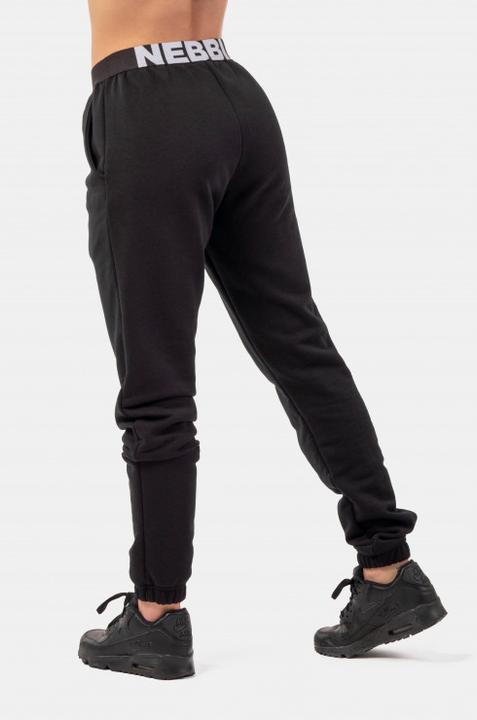 Actual product image Nebbia Iconic Mid-Waist Sweatpants 408 black (M)