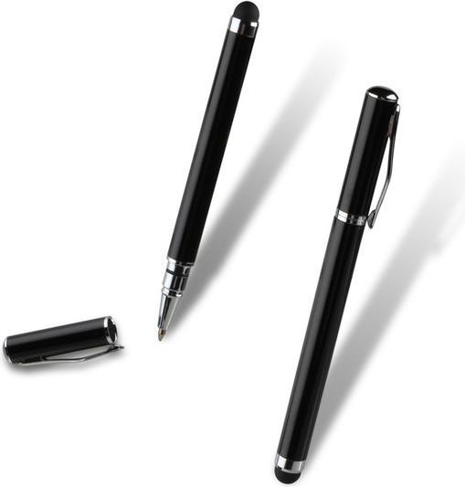 Actual product image Muvit Stylet Noir Avec Embout Pour Ecran Capacitif Fonction Stylo