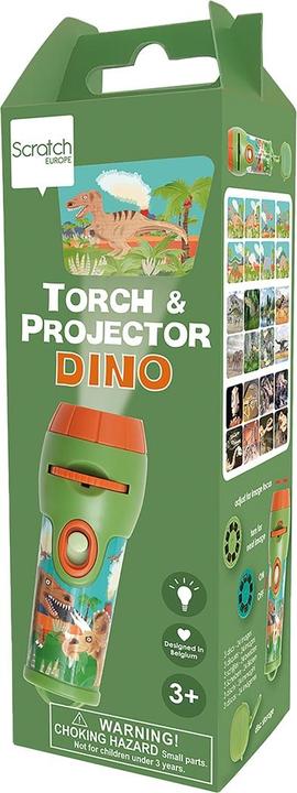 Image du produit Scratch Projecteur lampe de poche dinosaure, disques d'image inclus (Allemand, Français, Italien, Anglais)