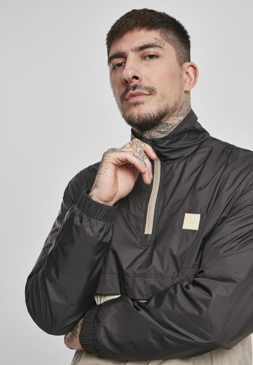 Actual product image Urban Classics Stand Up Collar Pull Over Jacket (S)