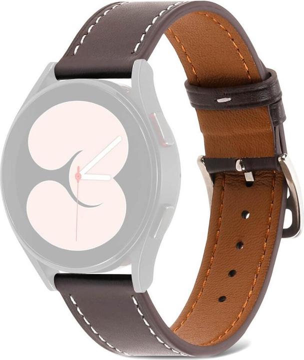 Produktbild Cover-Discount Galaxy Watch 5 - Lederarmband braun (Kunstleder)