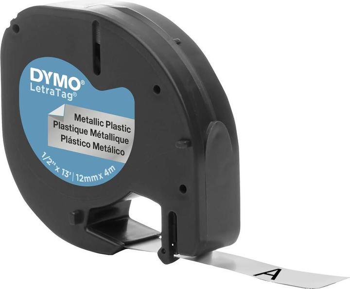 Actual product image Dymo LetraTAG writing volume S0721750 (1.20 cm, Silver)