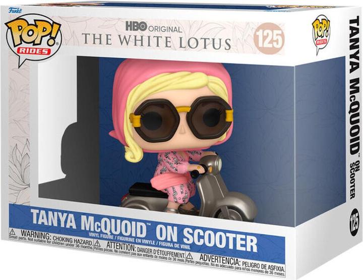 Immagine prodotto Funko Il Loto Bianco POP! cavalca la figura in vinile di Tanya sul monopattino 15 cm