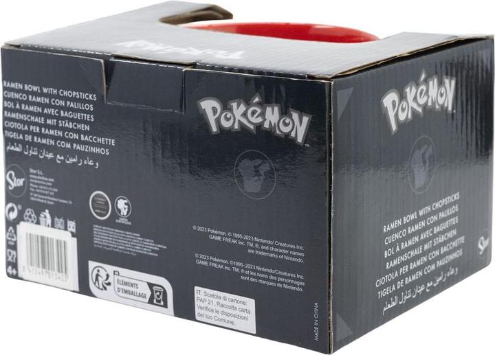 Image du produit Stor POKEMON - Pikachu - Bol à Ramen avec Baguette - 450 ml (0.50 l)