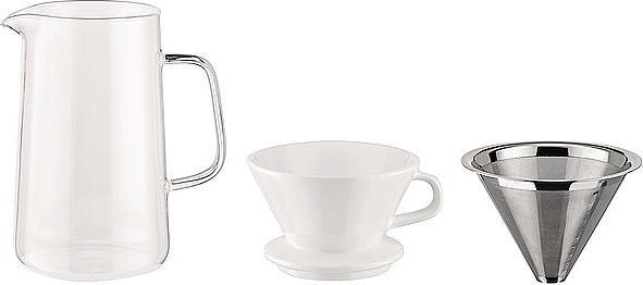 Productafbeelding Alessi Set moulin à café et pichet filtre SLOW COFFEE argentée