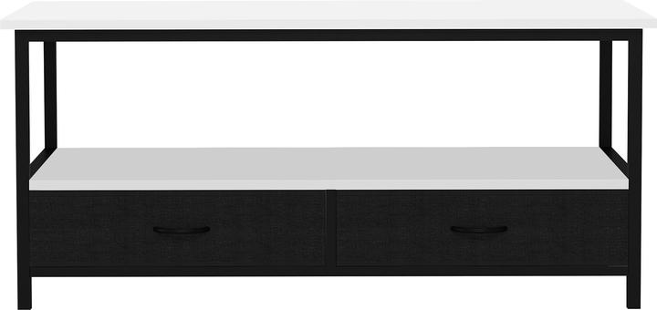 Produktbild VCM Metall Holz Sofatisch Couchtisch Flonila (100 x 45 x 50 cm)