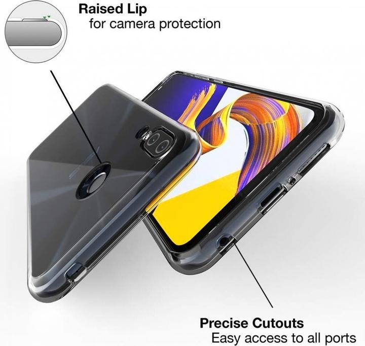 Immagine prodotto Screenguard Custodia Asus ZenFone 5 / 5Z flessibile in TPU trasparente (Asus Zenfone 5Z)