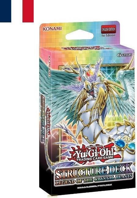 Immagine prodotto Yu-Gi-Oh ! - La leggenda delle bestie di cristallo - Francese (Francese, Pacchetto Booster)