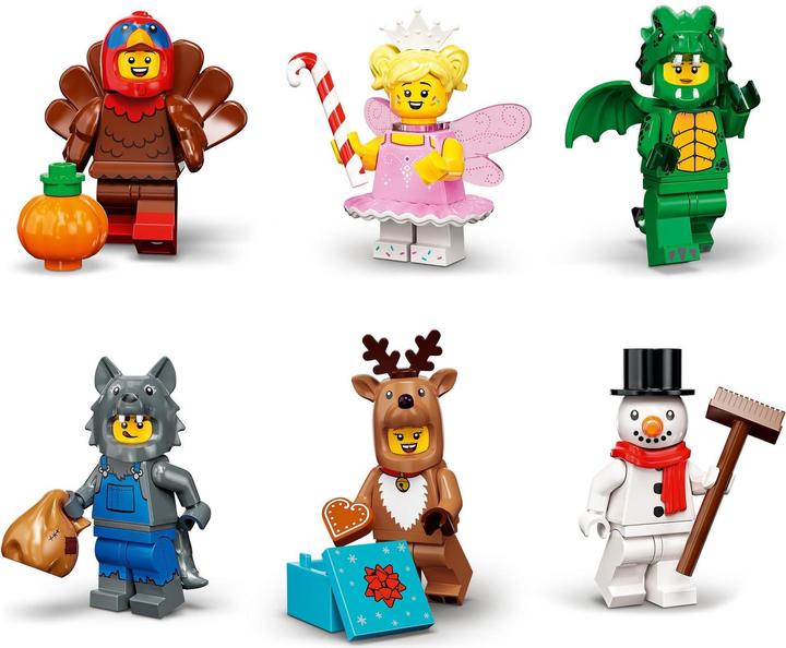 Actual product image LEGO Series 23 - Pack of 6 (71036, LEGO Minifigures)