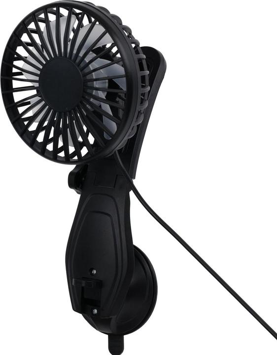 Immagine prodotto Premium Parts Auto-Ventilator mit Saugnapf, klappbar, schwarz