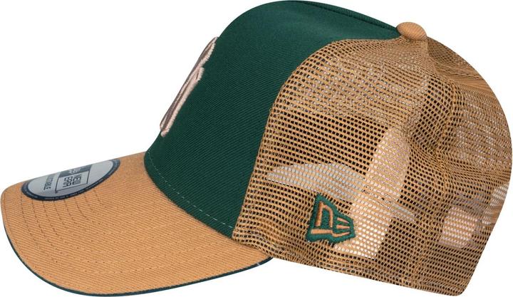 Actual product image New Era A-Frame Trucker Cap - New York Yankees dark green