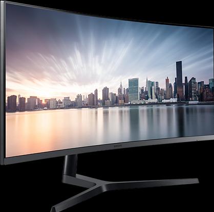 Actual product image Samsung Lc34h890wjuxes (3440 x 1440 pixels, 34")