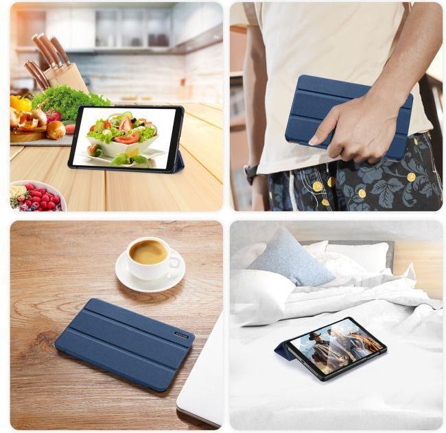 Actual product image Dux Ducis Domo Series Leather Book Cover Case (Lenovo Tab M8 Gen 4)