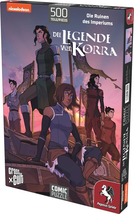 Actual product image 76007G - The Legend of Korra - The Ruins of the Empire, Jigsaw Puzzle, 500 Pieces (EN Edition) (500 pieces)