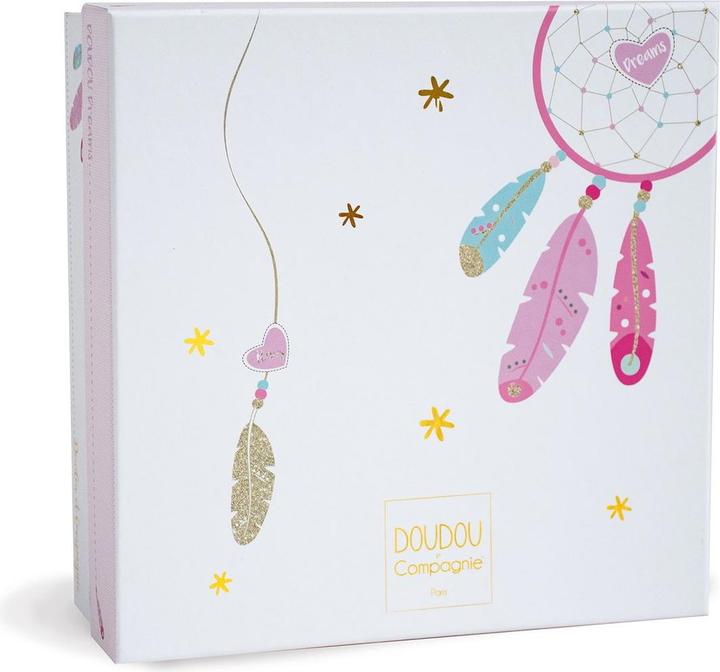 Produktbild Doudou et Compagnie Schmusetuch Traumfänger Katze Blüte
