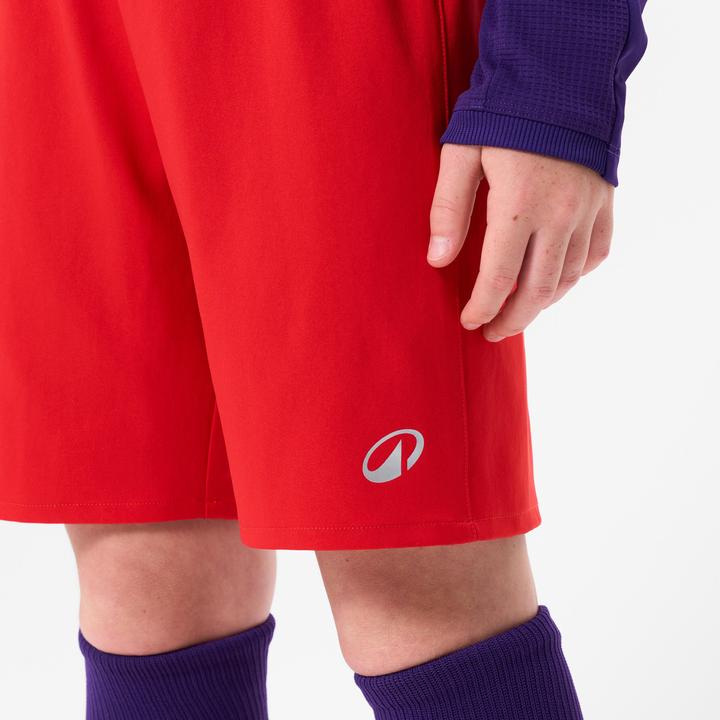 Actual product image Kipsta Kinder Fussball Shorts - Viralto Club rot