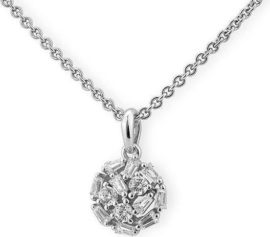 Breuning ANHÄNGER - BRILL. 0,85 Ct. G/if (585, - Gold)
