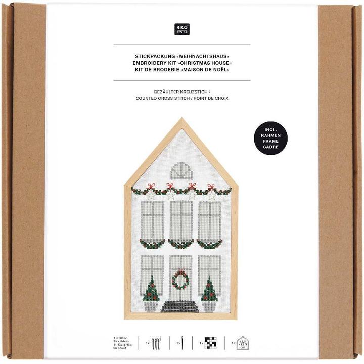 Actual product image Rico Design Embroidery pack Counted cross stic.100184