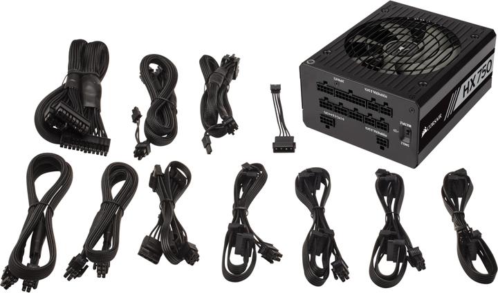 Actual product image Corsair Hx750 (750 W)