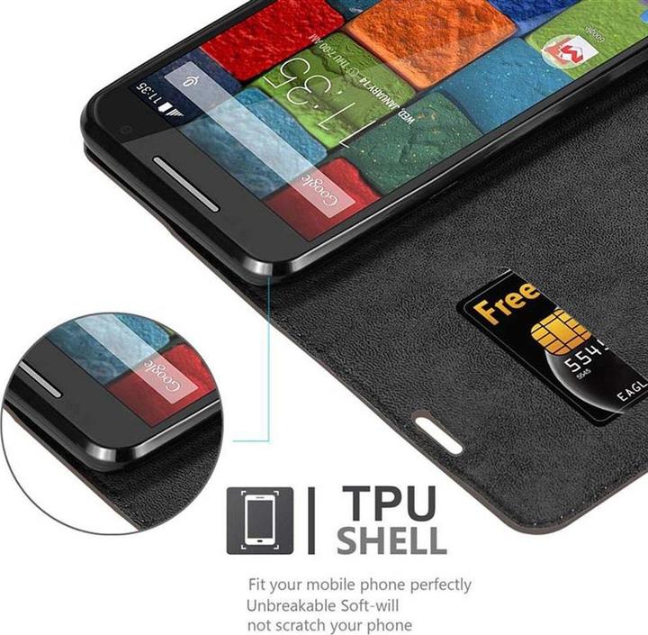 Immagine prodotto Cadorabo Copertina magnetica invisibile del libro (Motorola Moto X2)