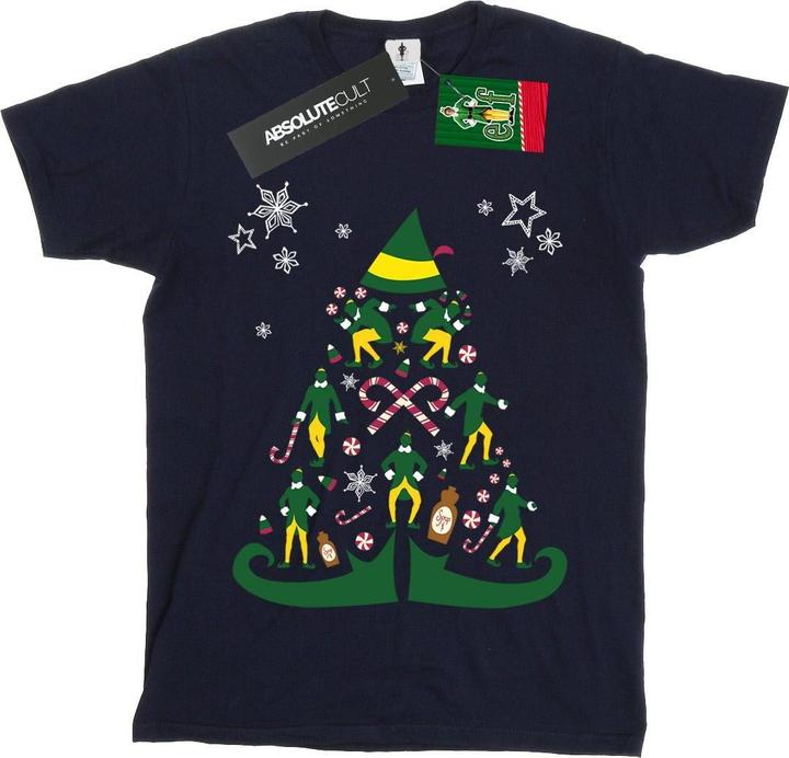 Elf Christmas Tree TShirt Jungen