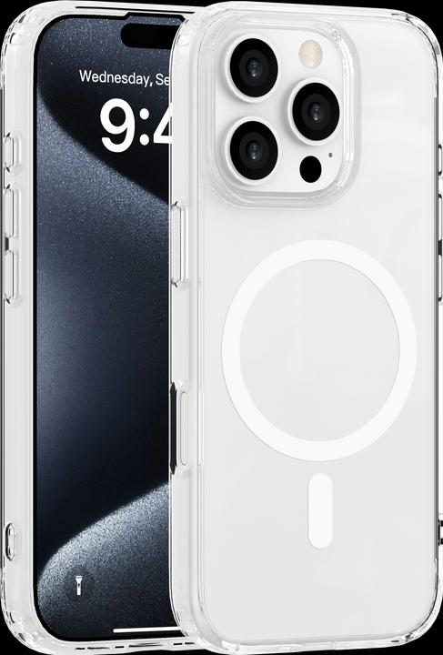 Produktbild Cazy Hülle mit magnetischem Ring, kompatibel mit Qi2/MagSafe (Apple iPhone 16 Pro)