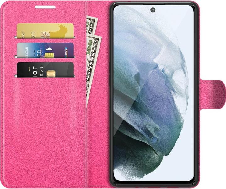 Immagine prodotto Cover-Discount Galaxy S21 FE - Custodia in pelle rosa (Samsung Galaxy S21 FE)