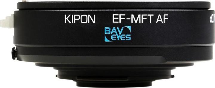 Actual product image Kipon EF Adapter Canon EF-MFT x0.7 with tripod support