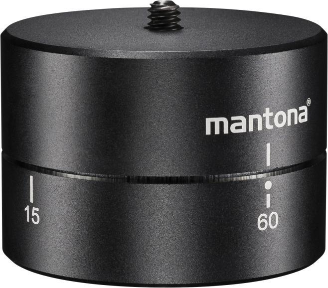 Produktbild mantona Turnaround 360 Stativkopf für GoPro (Panoramakopf)